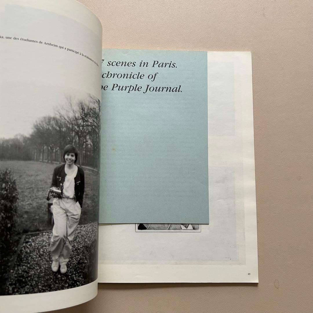 purple journal no.1 雑誌 エレン・フライス ボスウィック