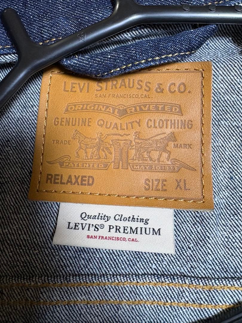 Levi's リーバイスプレミアム　TYPE1 トラッカージャケット　XL