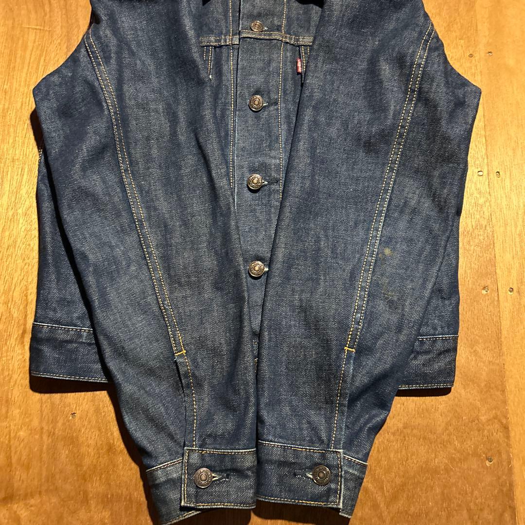 リーバイス デニムジャケット トラッカー 濃紺 USA製 90s 70500
