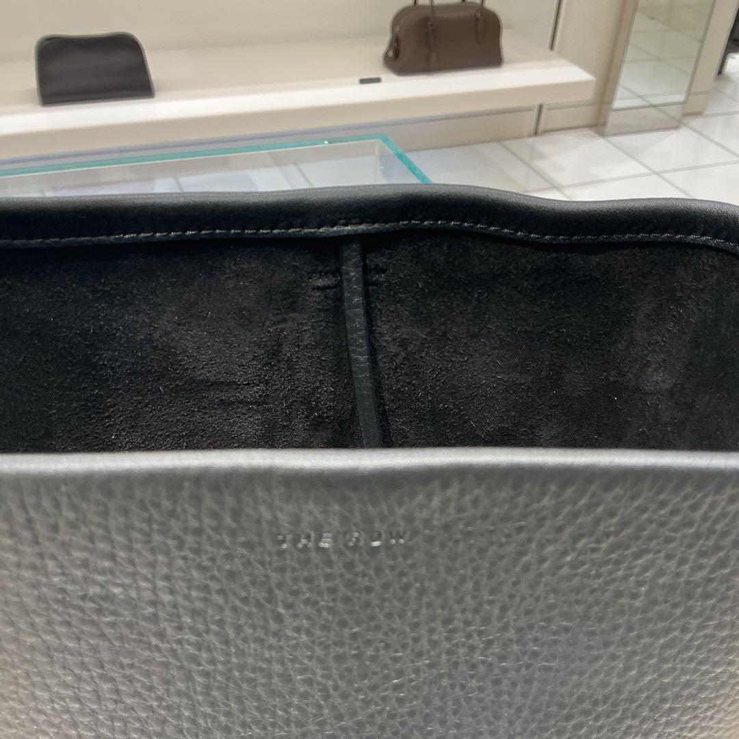 Small N/S Park レザートートバッグ　　ブラック