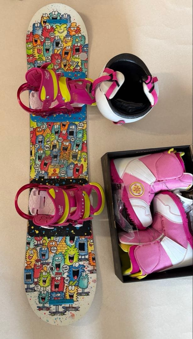 BURTON セットで　120 22cm