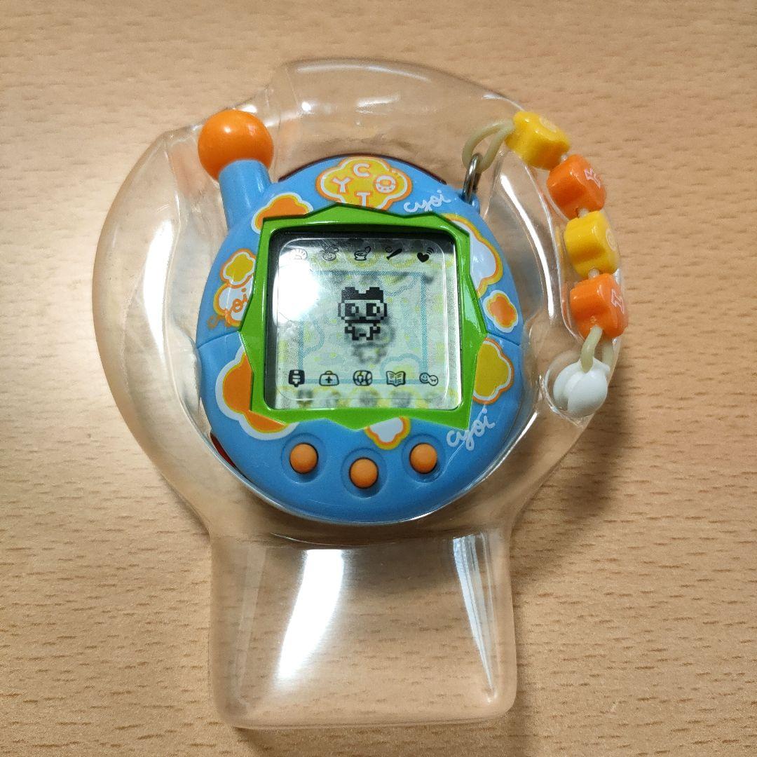 超希少品！超じんせーエンジョイ！たまごっちプラスチョイがえ　チョイチェンジぶるー