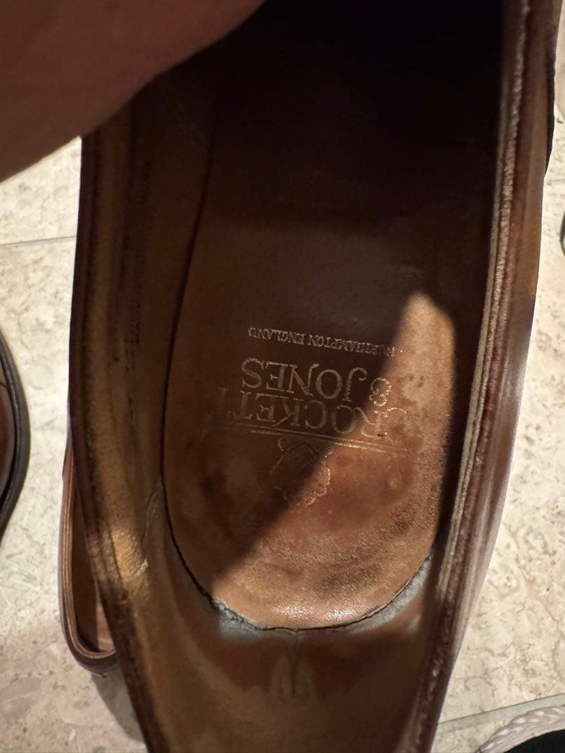 クロケット&ジョーンズ　EDGWARE 7.5 E