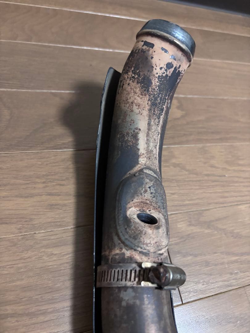 スポーツスター 14年〜 エキパイ　黒ヒートガード