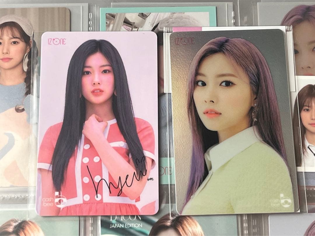 IZONE ヘウォン Cashbee 韓国 IC カード トレカ