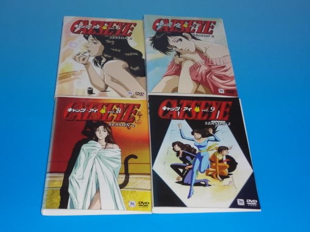 DVD キャッツアイ CAT'S EYE シーズン1+2 全18巻 レンタル
