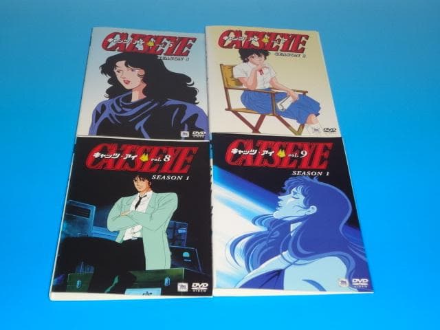 DVD キャッツアイ CAT'S EYE シーズン1+2 全18巻 レンタル