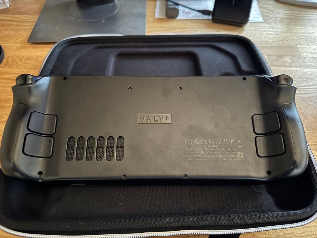 コ*屋様 Steam Deck OLED 512GB 液晶保護フィルム貼り付け済