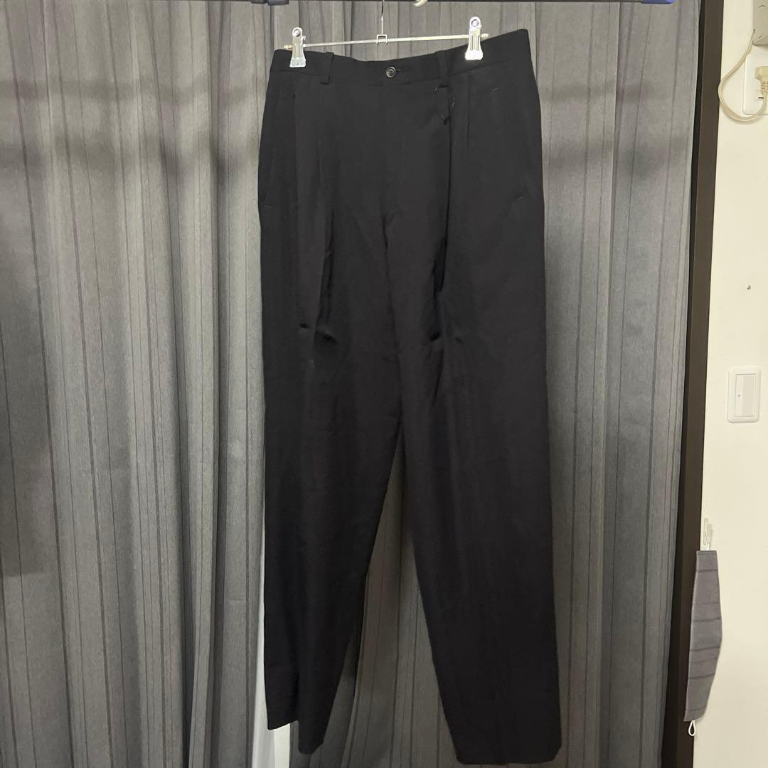 イッセイミヤケ　ブラック　セットアップ　スーツ