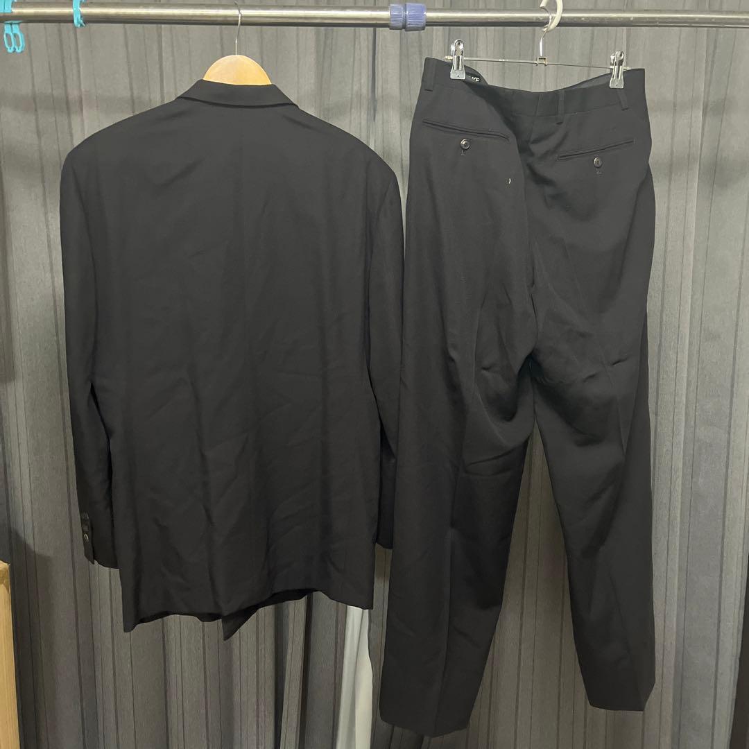 イッセイミヤケ　ブラック　セットアップ　スーツ