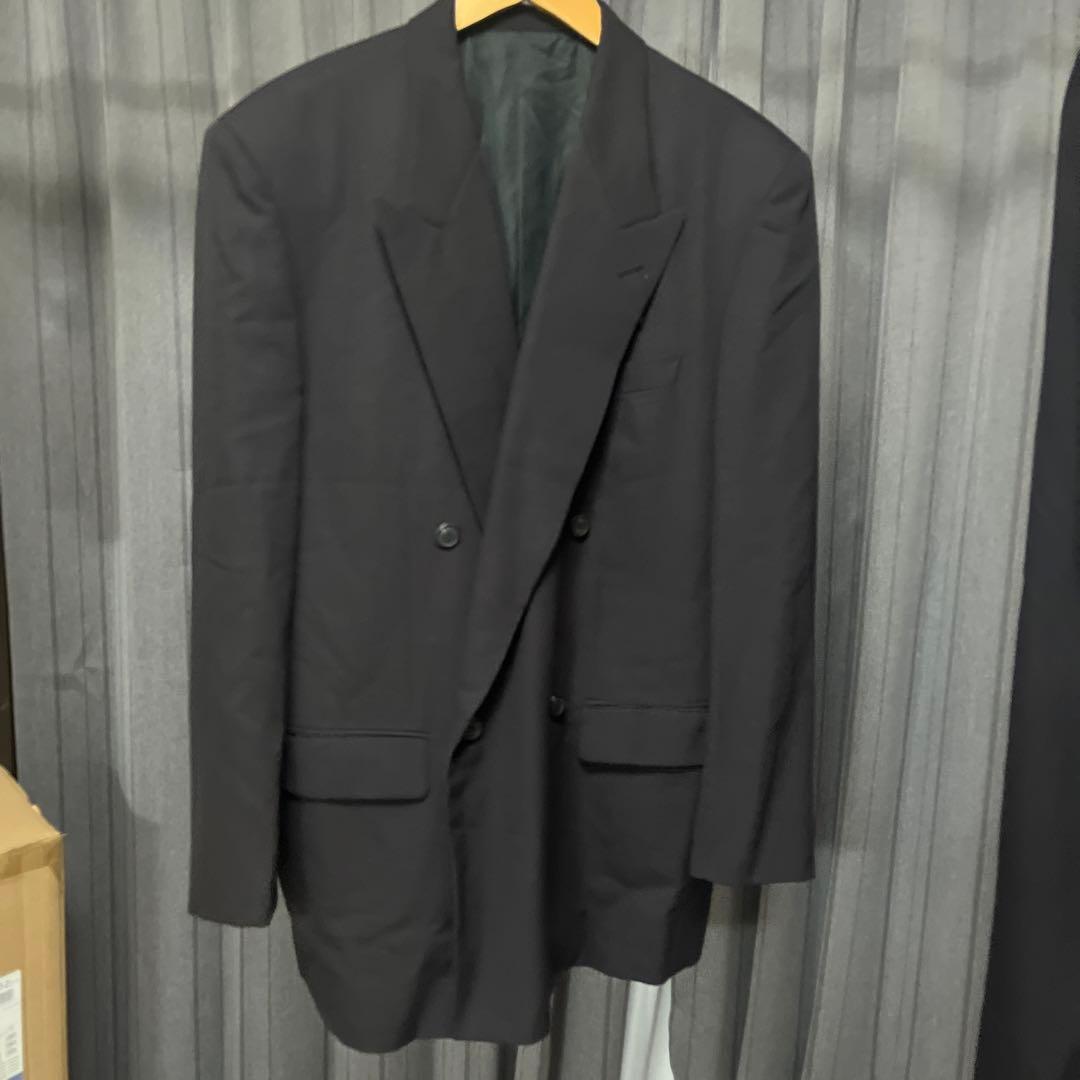 イッセイミヤケ　ブラック　セットアップ　スーツ