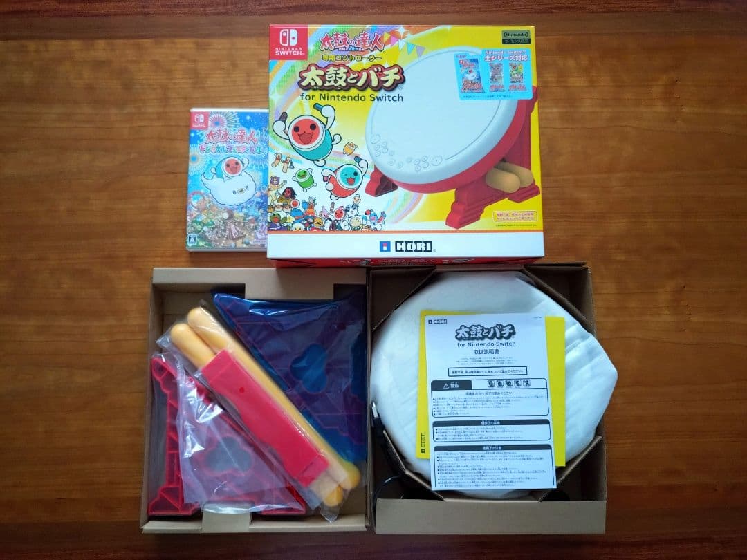 太鼓の達人 for Nintendo Switch　ソフト&太鼓コントローラー