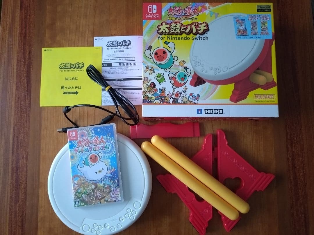 太鼓の達人 for Nintendo Switch　ソフト&太鼓コントローラー
