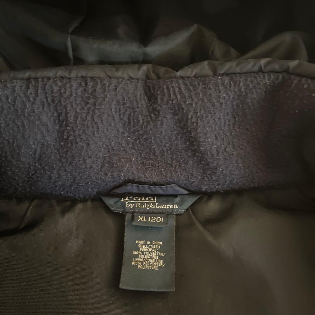 【最終値下げ】ポロ　バイ　ラルフ・ローレン ネイビー ダウンベスト