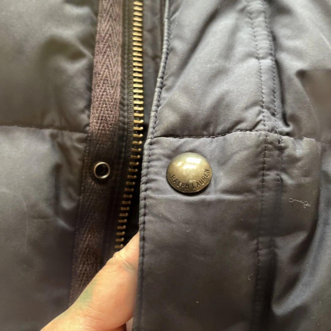 【最終値下げ】ポロ　バイ　ラルフ・ローレン ネイビー ダウンベスト