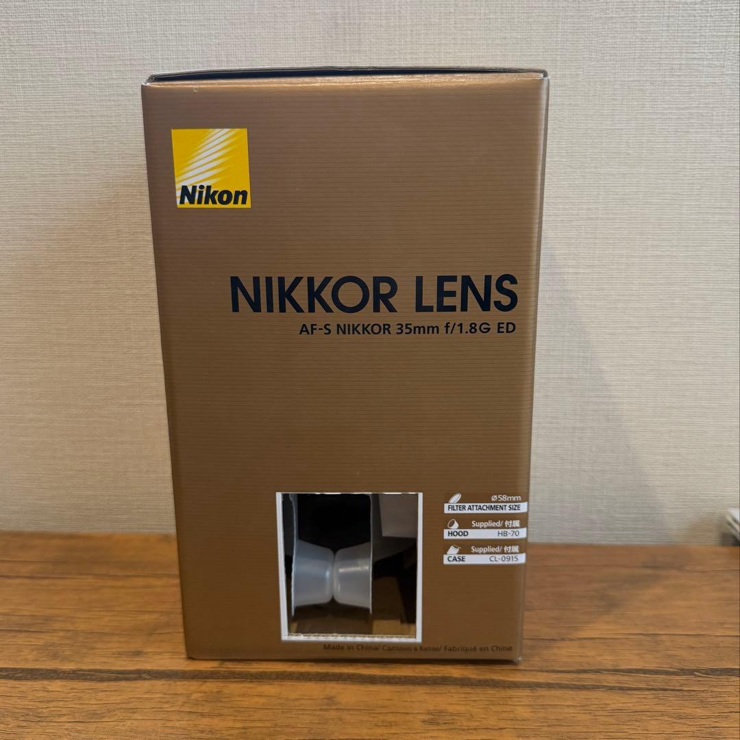 ニコン　NIKKOR AF-S 35mm f/1.8G ED レンズ