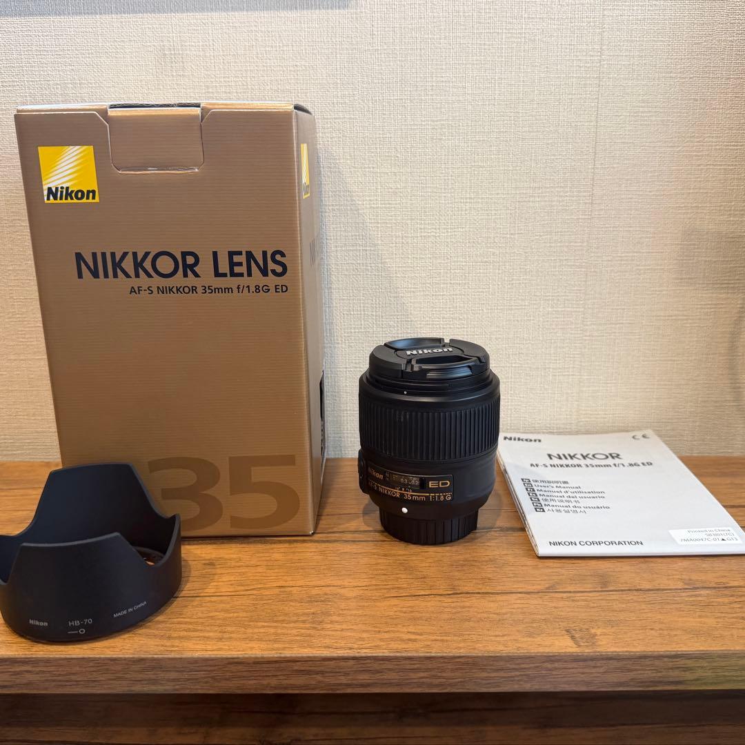 ニコン　NIKKOR AF-S 35mm f/1.8G ED レンズ