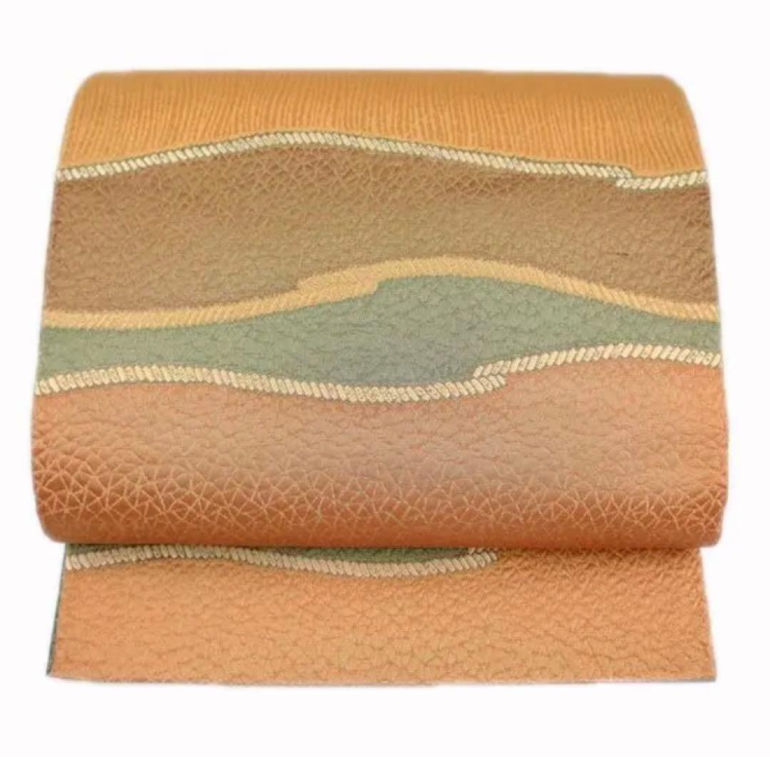 名門　渡文　お使い勝手抜群の3WAY さがみ　新品袋帯