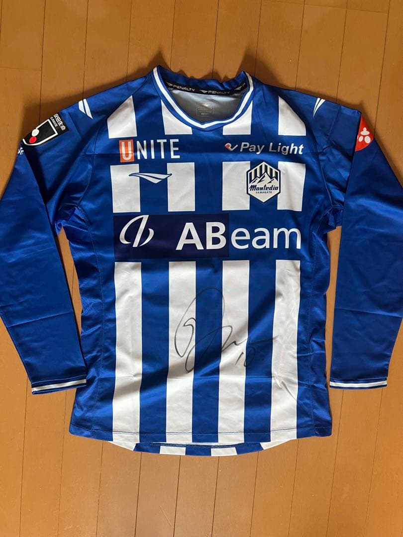 【正規品】モンテディオ山形 2022 山田康太 実使用ユニフォーム