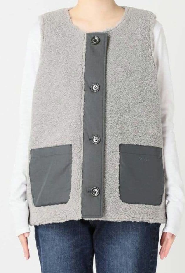 さんぱつや　Barbour/バブアー別注　kintra liner　グレー