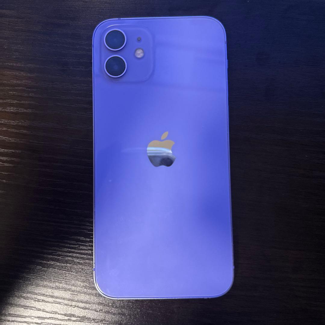 iPhone12 64GB パープル アイフォン 紫