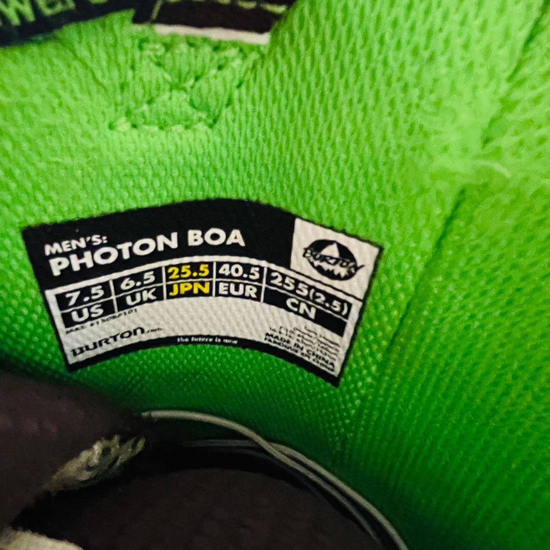 BURTON バートン　PHOTON BOA フォトン25.5cm ダブルボア