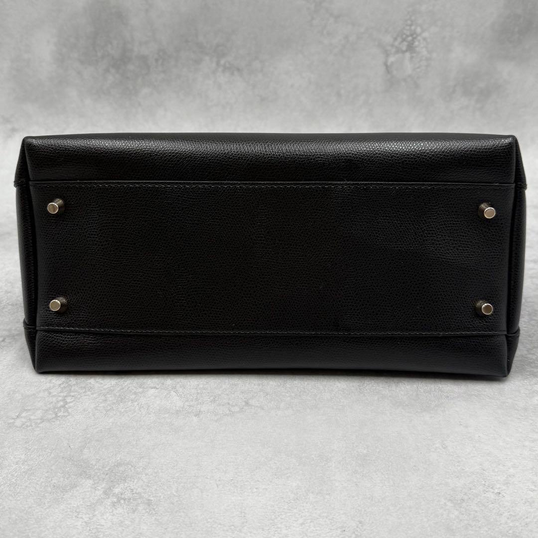 美品✨ FURLA パイパー M 2way ハンドバッグ ショルダーバッグ 黒