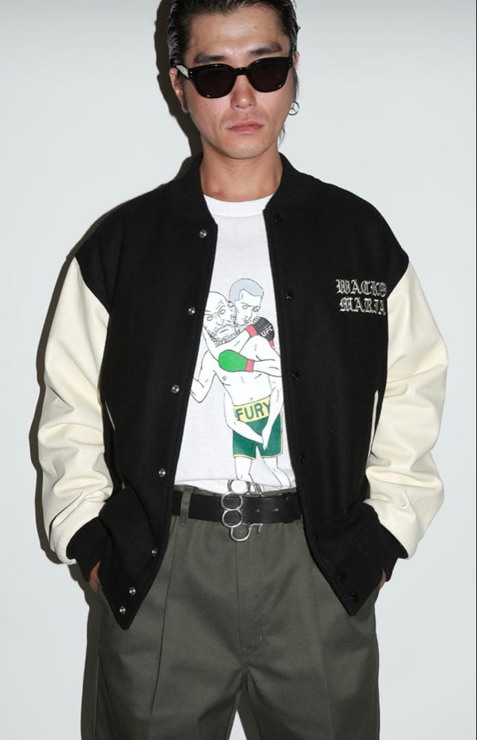 wackomaria スタジャン バーシティジャケット M