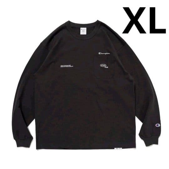 WTAPS Champion ロングスリーブTシャツ ブラック XL