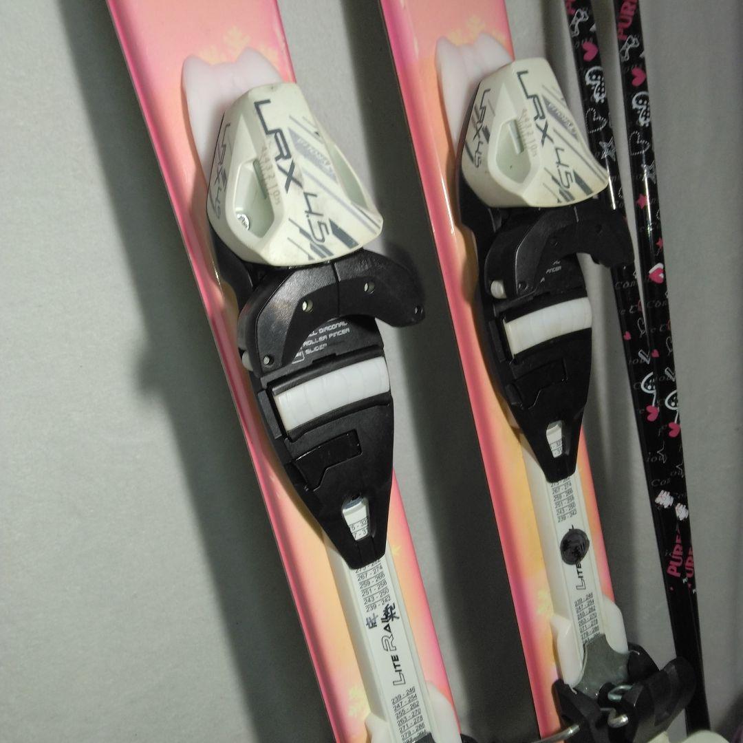 Pure Conscious スキーセット　130cm　手袋　ゴーグル