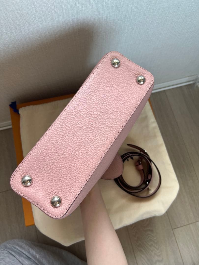 大幅値下げ❗️LOUIS VUITTON カプシーヌ BBピンクショルダーバッグ