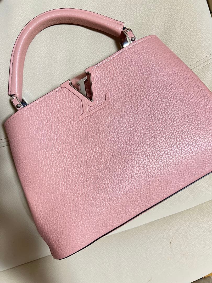 大幅値下げ❗️LOUIS VUITTON カプシーヌ BBピンクショルダーバッグ