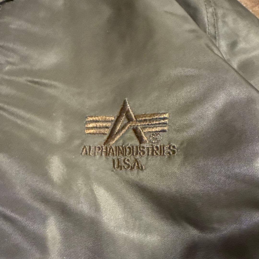 古着　ALPHA N-2B フライトジャケット 短丈 Y2K