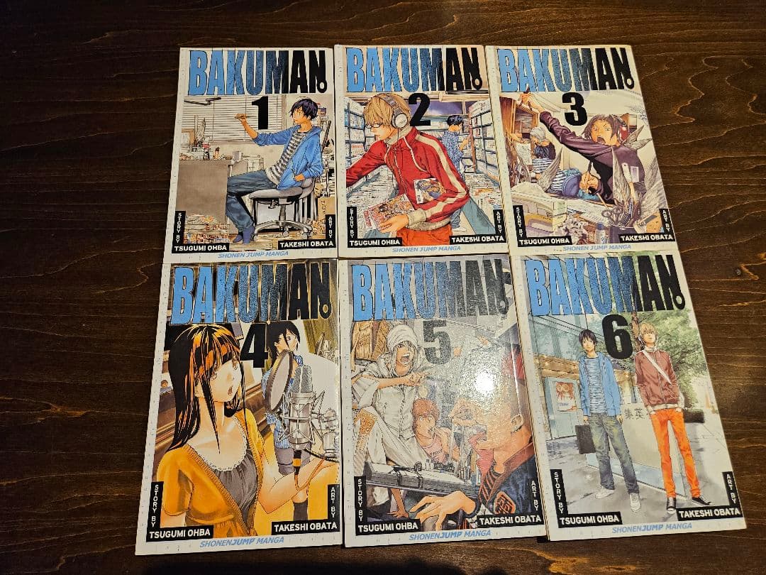 バクマン　英語版　1から6巻まで