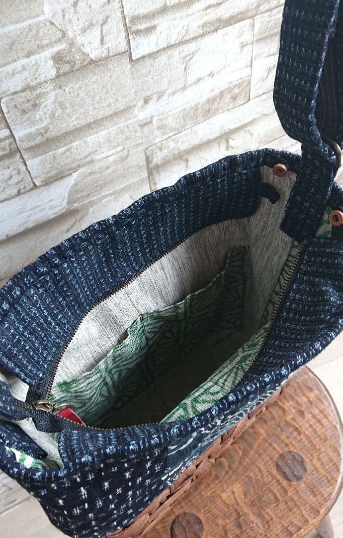 山葡萄下かごショルダー//斜め掛けbag