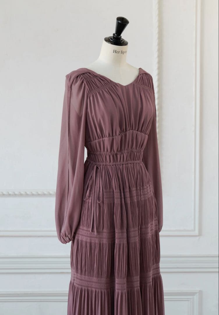 本日24時まで限定お値下げ中❗️herlipto Majolica dress