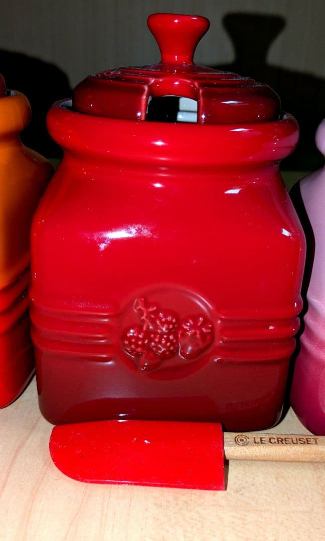 LE CREUSET ルクルーゼ ハニーポット ジャムポット 4点セット
