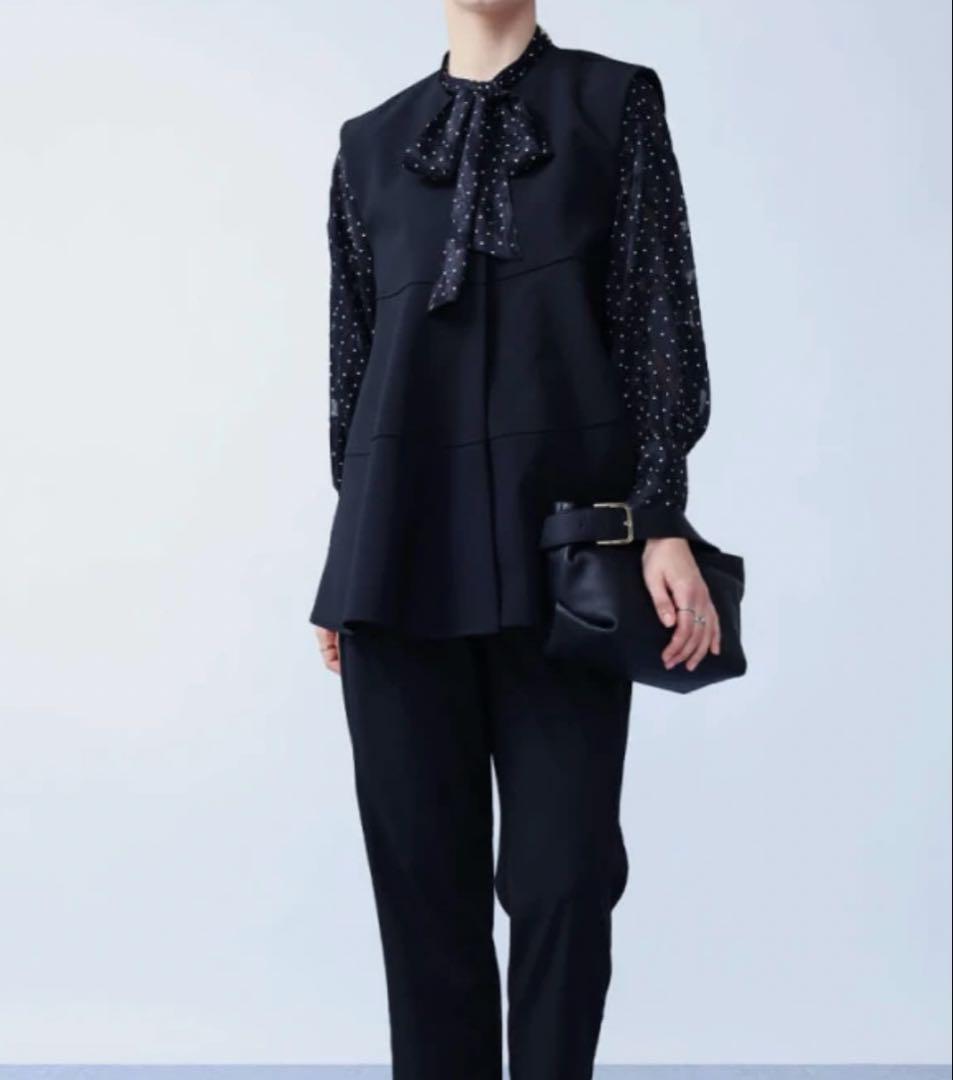 新品♡ Aga ペプラムジレジャケット