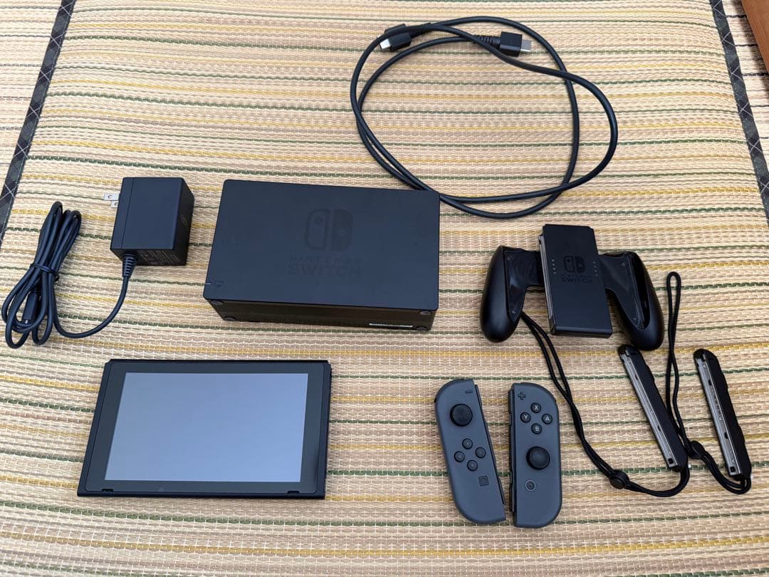 Nintendo Switch グレー 本体と付属品