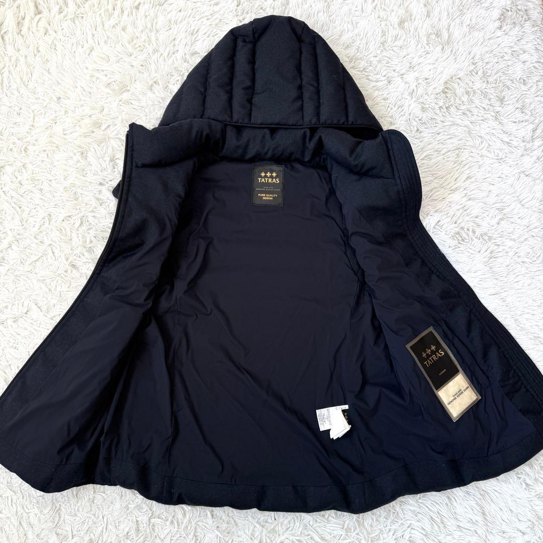 【最高級✨】タトラス ジョコンダ ウール 2way ダウンベスト ネイビー 03