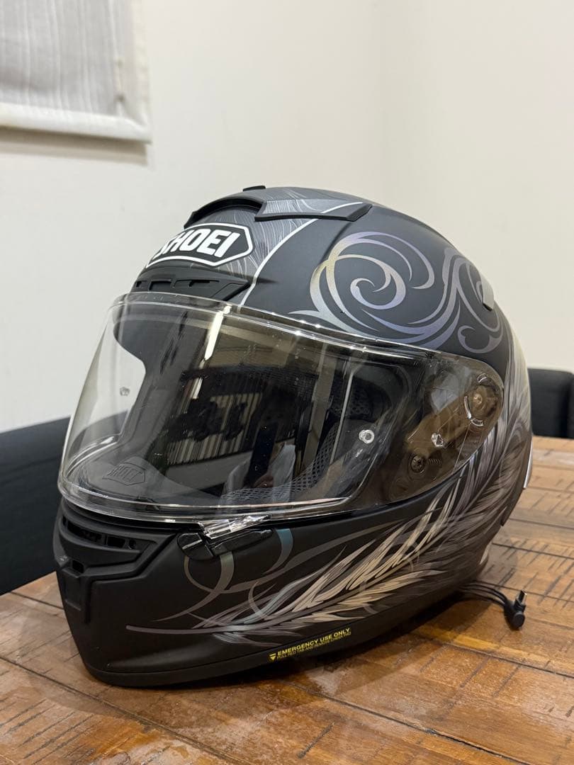 SHOEI ヘルメットX-14孔雀羽根デザイン　Lサイズ