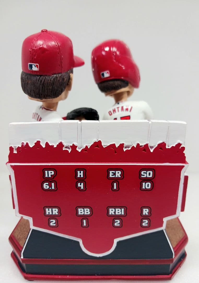 223体限定 大谷翔平 2本塁打 10奪三振　記念 ボブルヘッド バブルヘッド