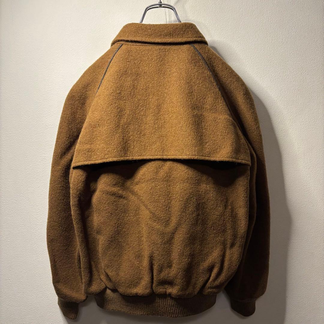 80's 90's vintage オーバーサイズ ウール ブルゾン y2k