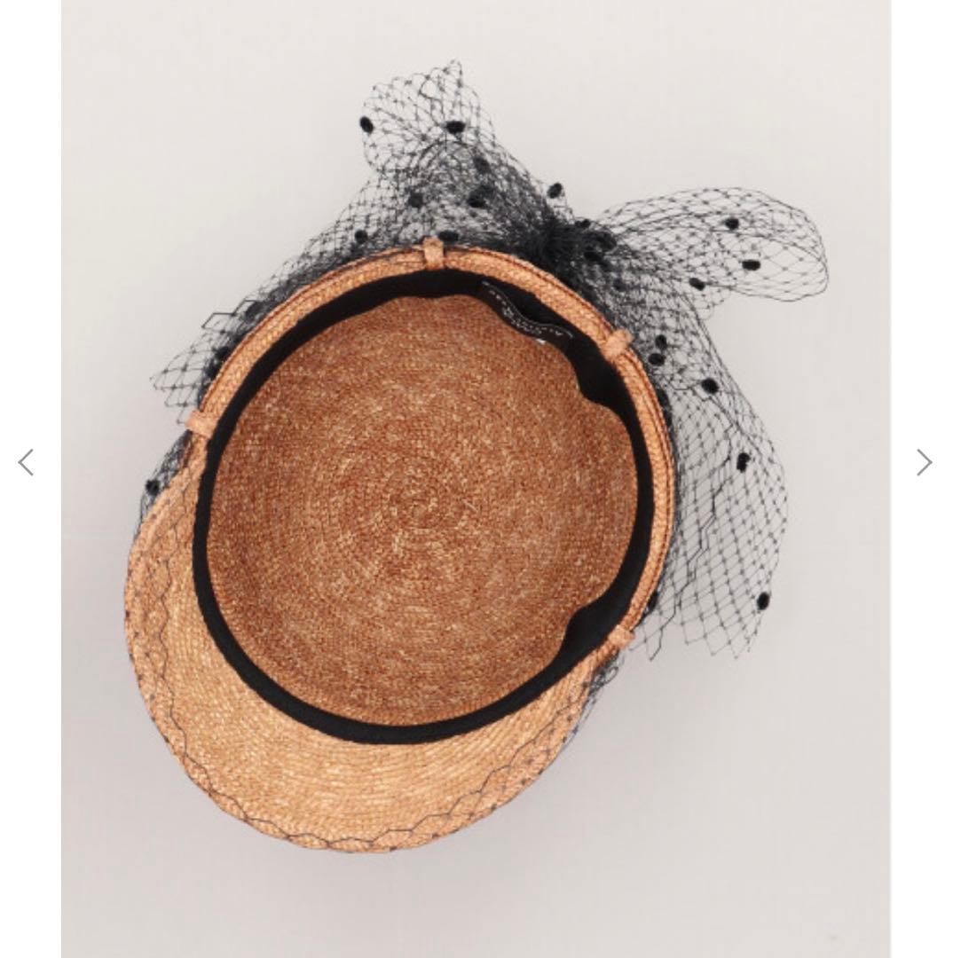 CA4LA カシラ キャスケット チュール 麦わら帽子　SUMMERSONG