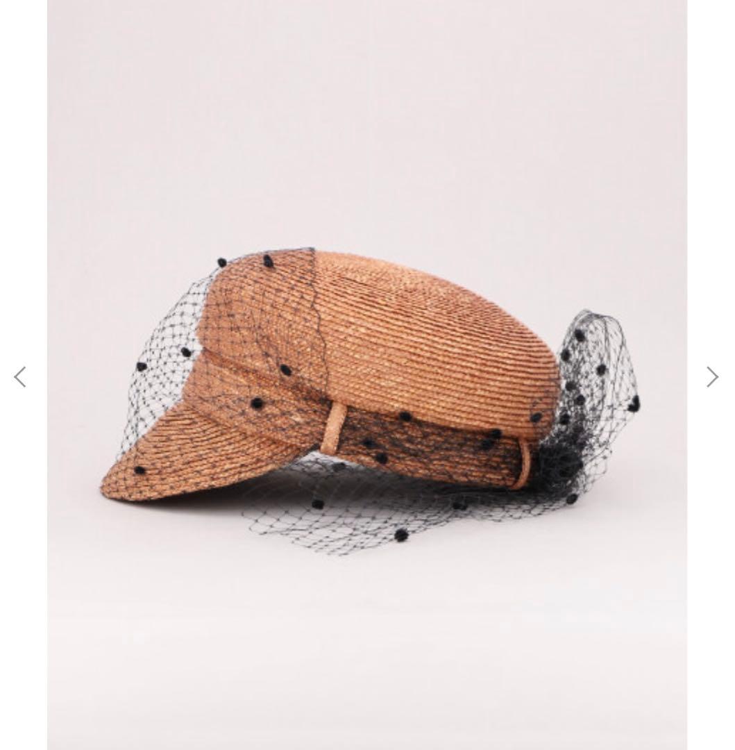 CA4LA カシラ キャスケット チュール 麦わら帽子　SUMMERSONG