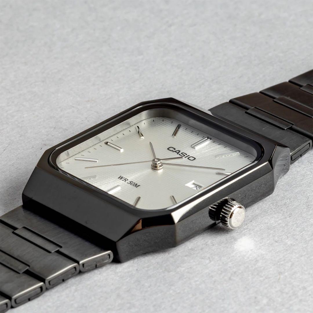 CASIO MTP-B185Bブラックシルバー【新品・未使用・未開封・保証書付】