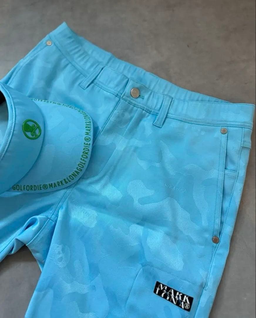 美品 ★ MARK&LONA ショートパンツ バイザー ショーツ マーク&ロナ