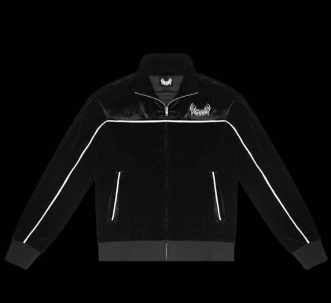 即日発送 YXNGBRATZ ベロア セットアップ 上下M