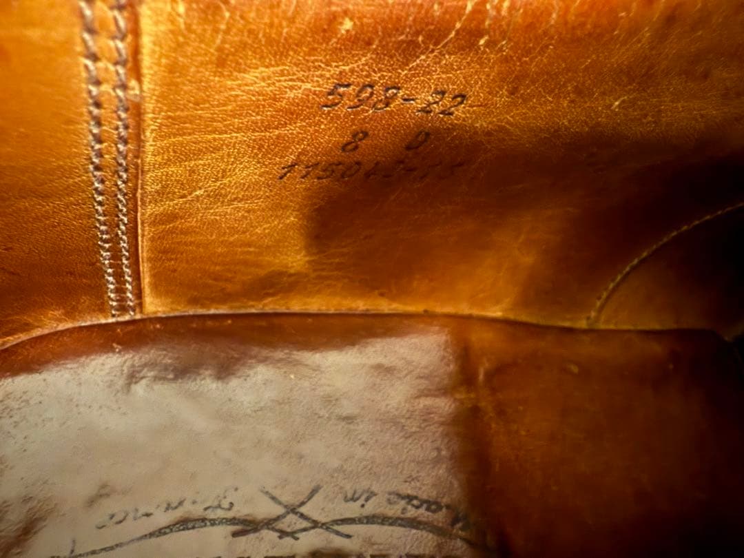 JMウエストン ハーフハント　Uチップ ブラウン 茶 シューズ