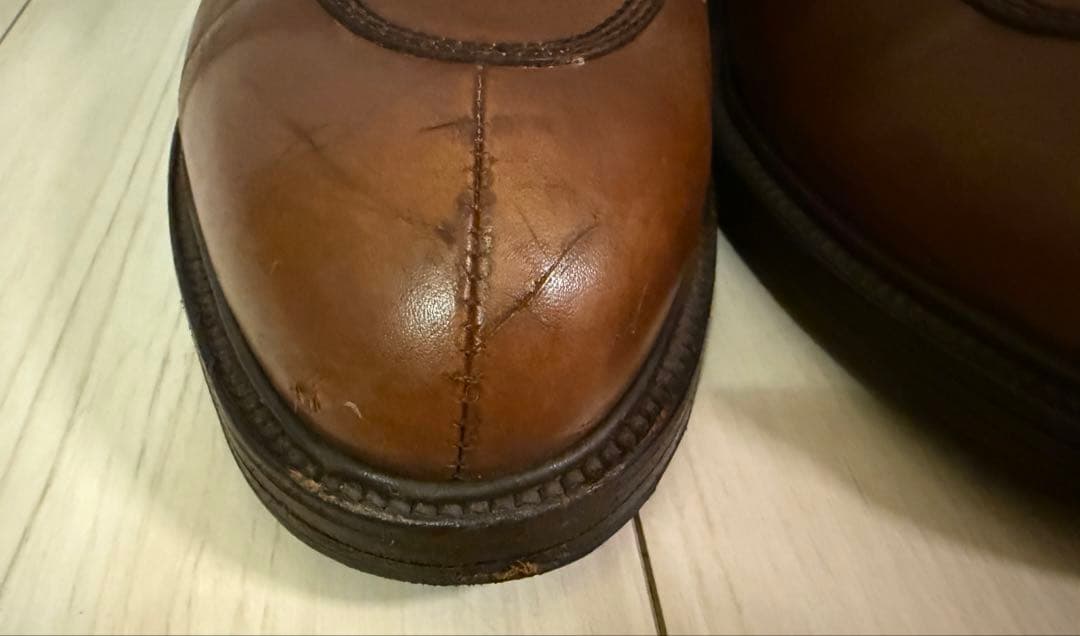 JMウエストン ハーフハント　Uチップ ブラウン 茶 シューズ